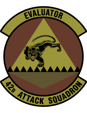 Image for 42 ATKS Evaluator OCP Squadron Patch