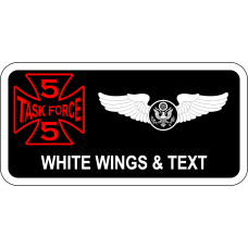 Image for 55 Task Force Cross Name Tag