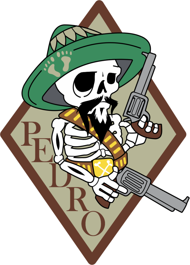 55 OG Pedro Green Sombrero Patch