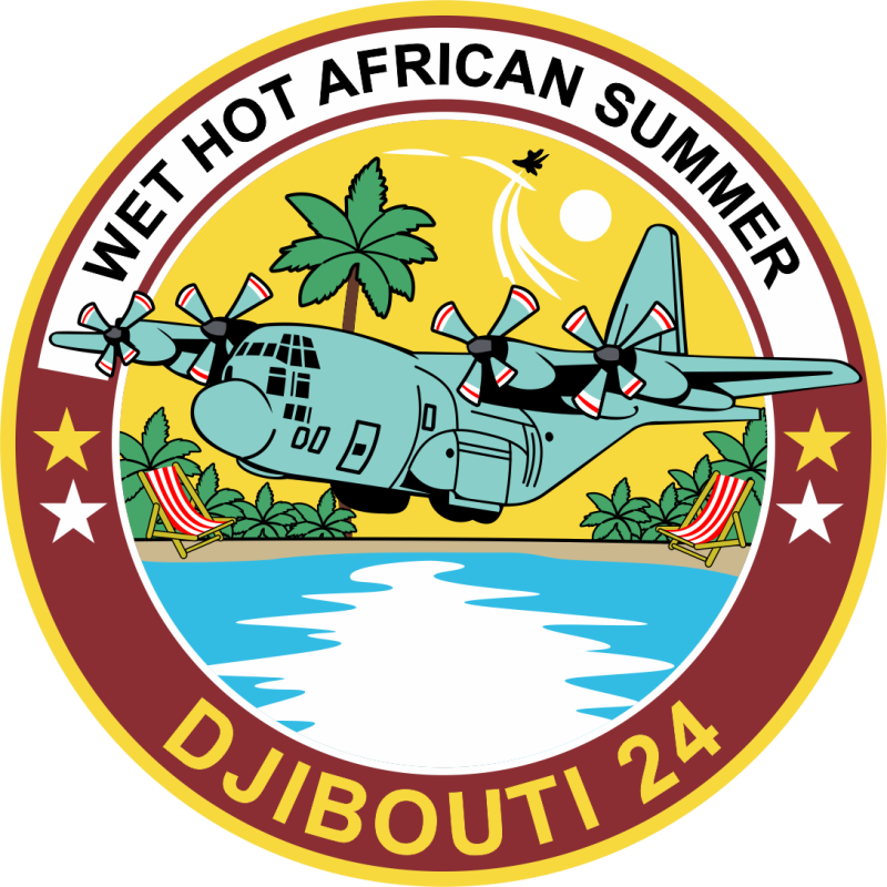 94 OSS Djibouti 24 Green C-130 Patch
