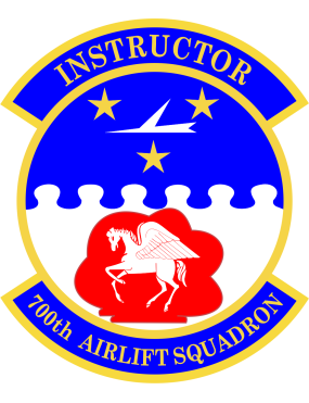 Image for 700 AS Instructor Full Color Patch