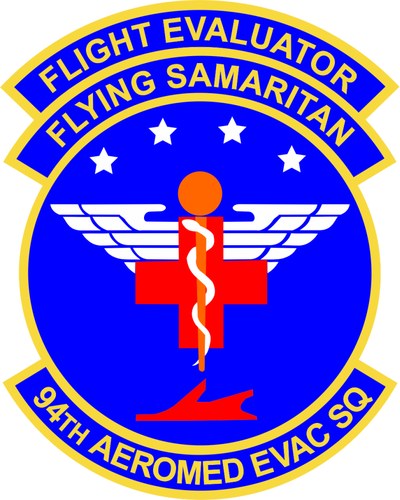 94 AES Flight Evaluator Full Color Patch 4"  