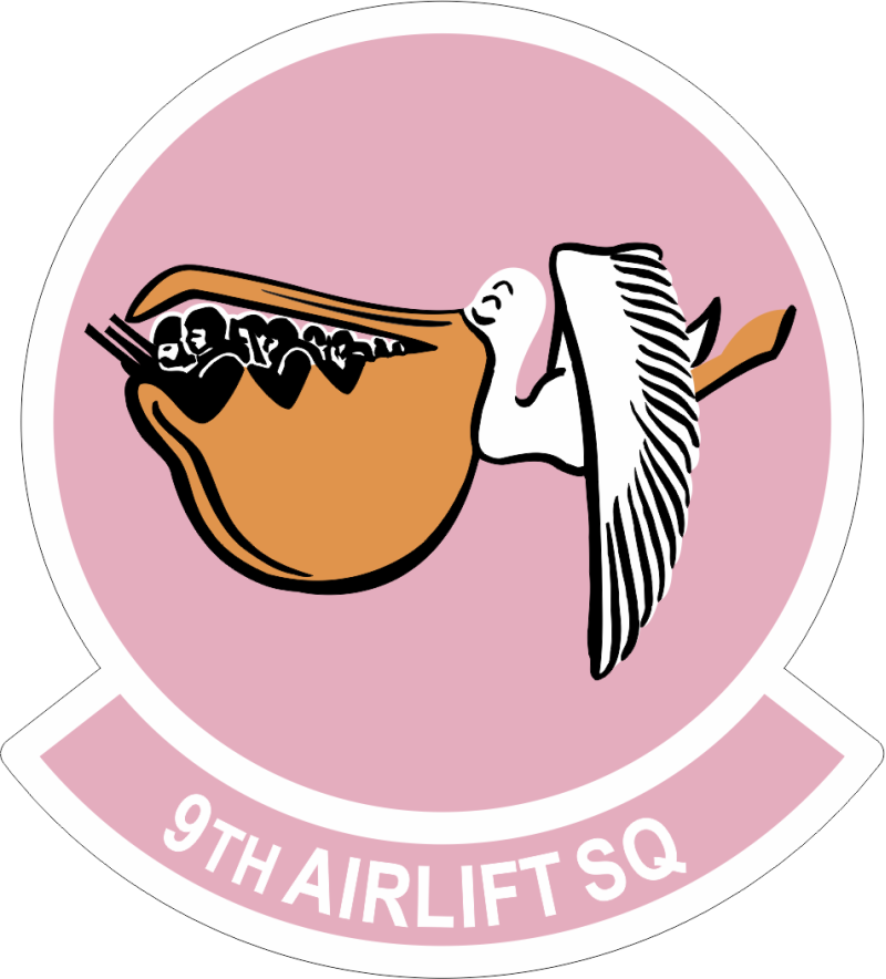 9 AS Pink Pelican Patch