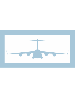 Image for 326 AS White-Out with Blue C-17 Pocket Tab