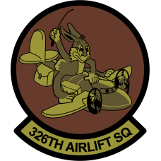 Image for 326 AS Bunny Flying Aircraft OCP Patch