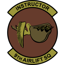 Image for 9 AS OCP Instructor Flying RIGHT Patch