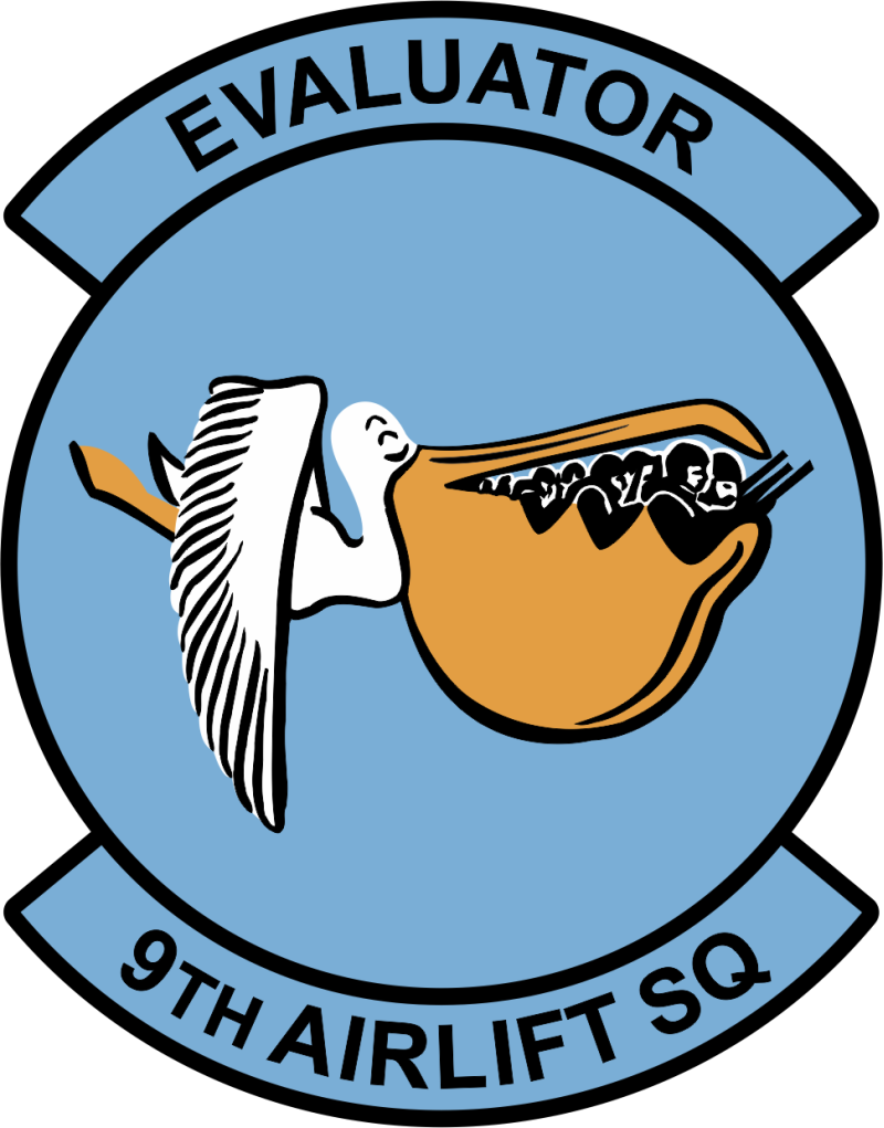 9 AS Full-Color Evaluator Flying RIGHT Patch
