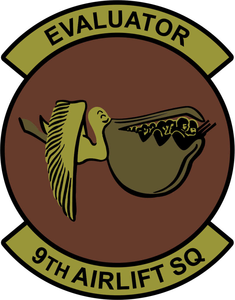 9 AS OCP Evaluator Flying RIGHT Patch