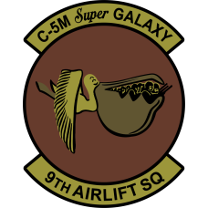 Image for 9 AS OCP C-5M Super Galaxy Flying RIGHT Patch