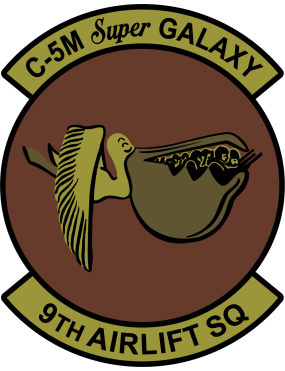 Image for 9 AS OCP C-5M Super Galaxy Flying RIGHT Patch