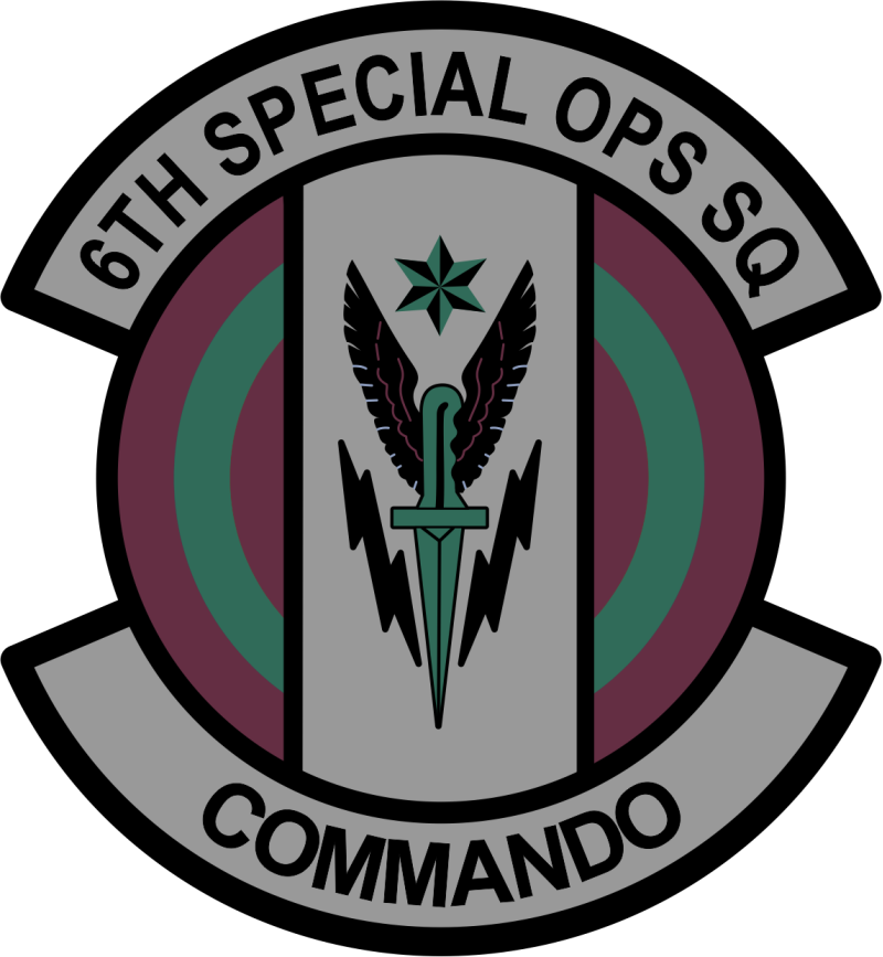 6 SOS Commando Subdued Patch