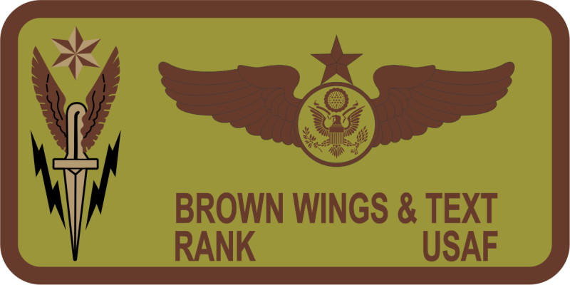 6 SOS OCP Name Tag