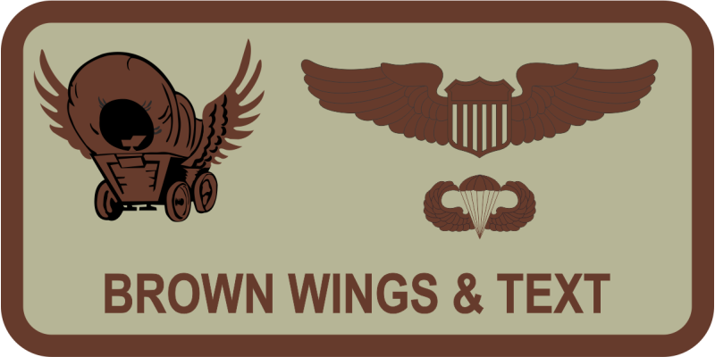 39 AS Desert Name Tag