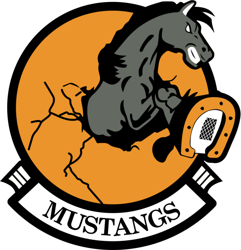 436 TS Mustangs Full Color Patch