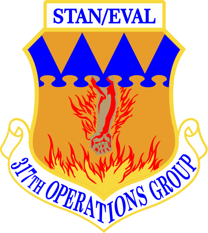 317 OG STAN/EVAL Full Color Patch