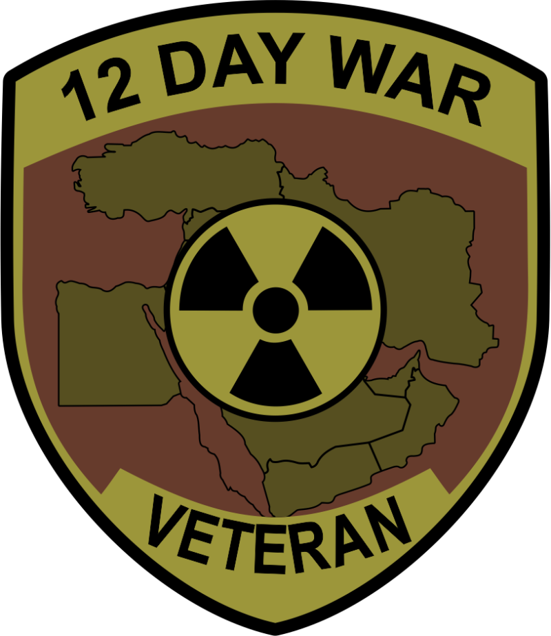 40 AS "12 Day War Veteran" OCP Patch