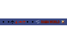 Image for 419 FLTS Blacked-Out B-52 Bag Tag, Edwards AFB
