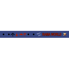 Image for 419 FLTS Blacked-Out B-52 Bag Tag, Edwards AFB