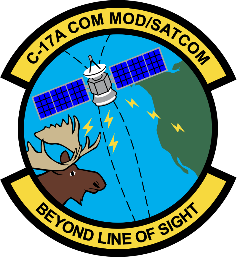 418 FLTS C-17A Globemaster III Patch