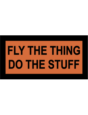 Image for 418 FLTS Fly The Thing Pocket Tab