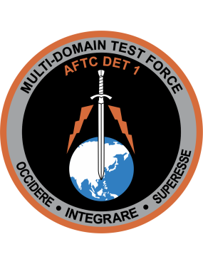 Image for AFTC Det 1 Multi-Domain Test Force Full Color Patch