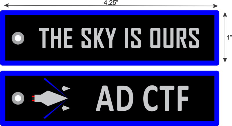 411 FLTS AD CTF Key Chain