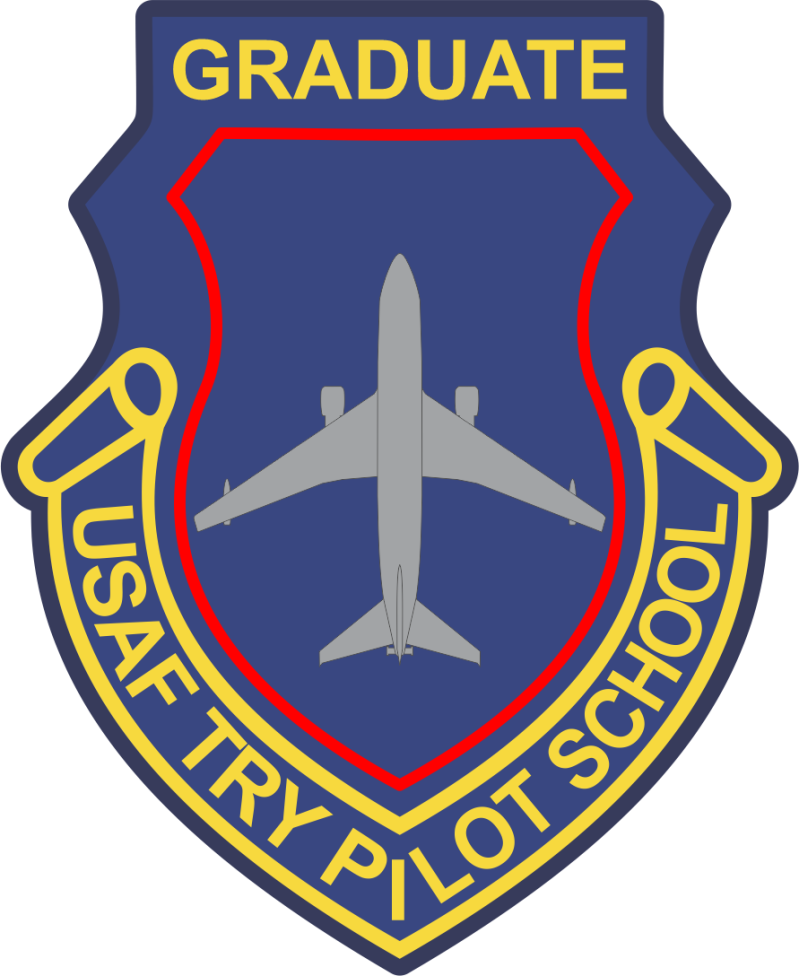 Graduate USAF Try Pilot School Patch