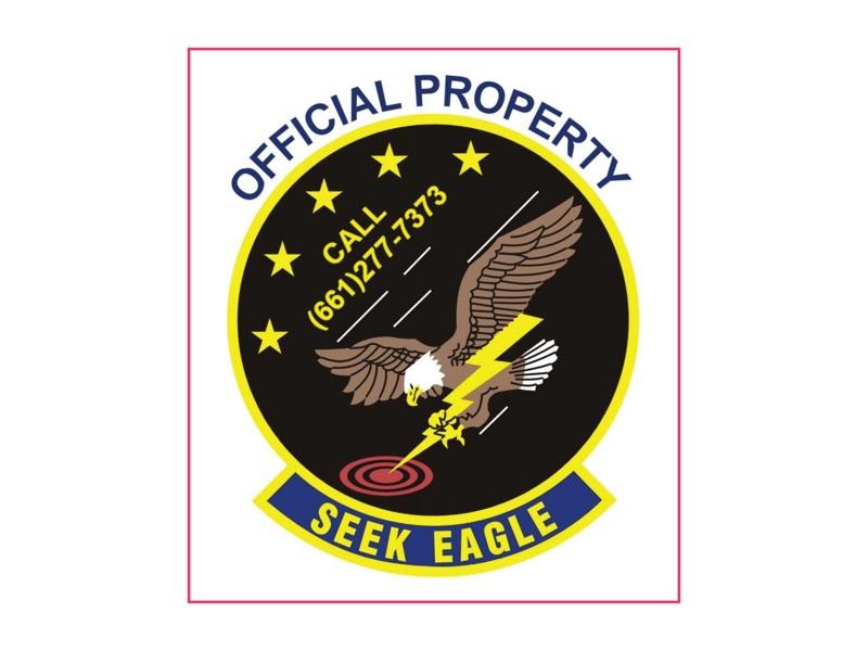 Seek Eagle Official Property Sticker