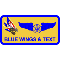 Image for 23 EWS Hawk Logo Name Tag