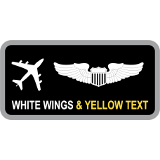 Image for 513 EWS RC-135 Black Name tag