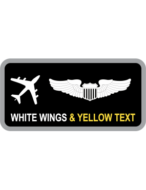 Image for 513 EWS RC-135 Black Name tag