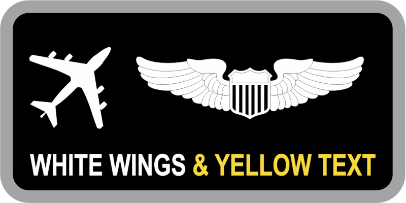 513 EWS RC-135 Black Name tag