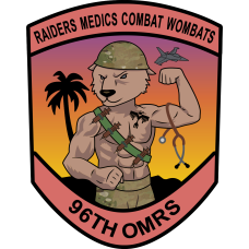 Image for 96 OMRS Raiders Medics Combat Wombats Patch