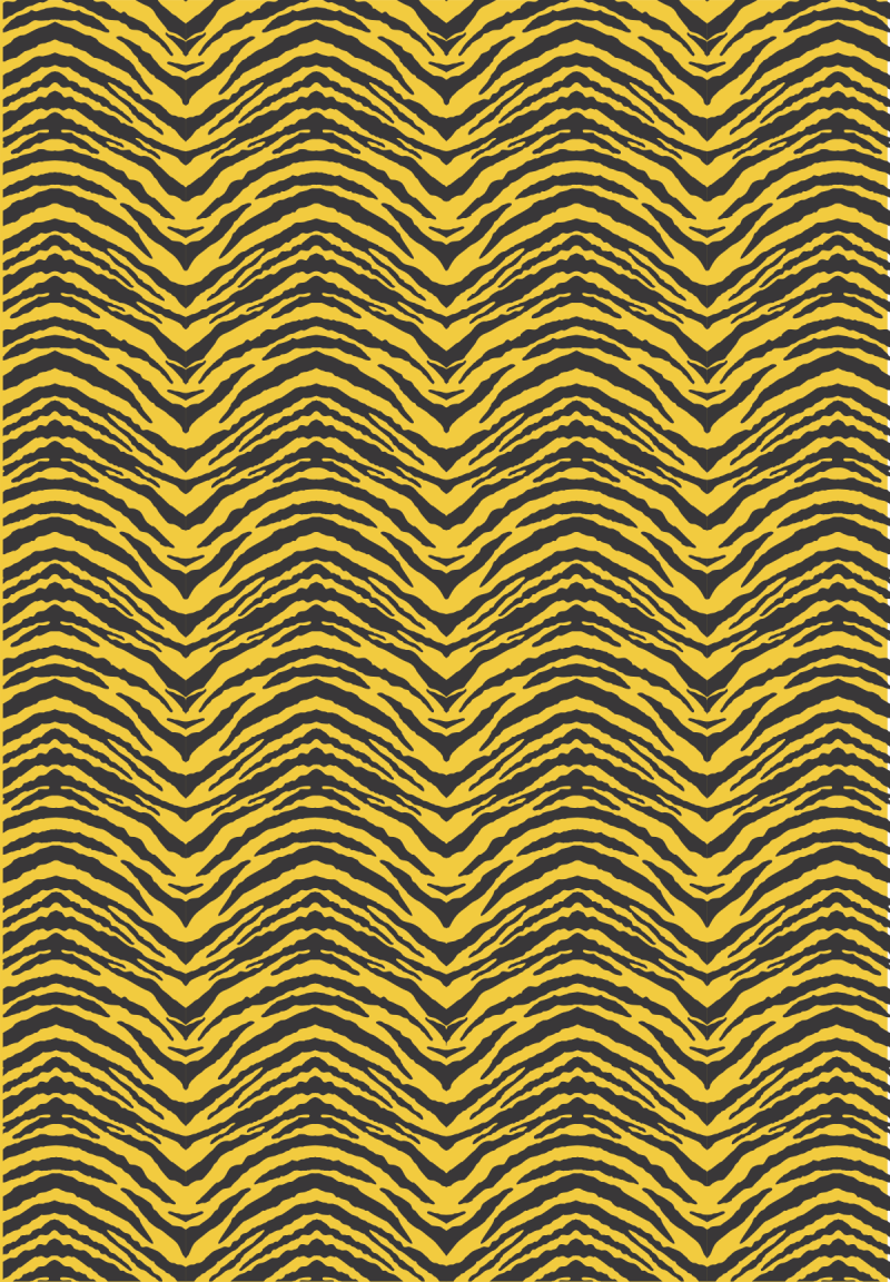 37 BS Tiger Stripes 65x45 Fabric Blank