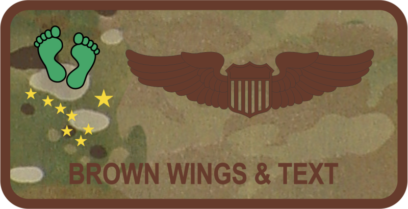 210 RQS OCP Green Feet Big Dipper Name Tag