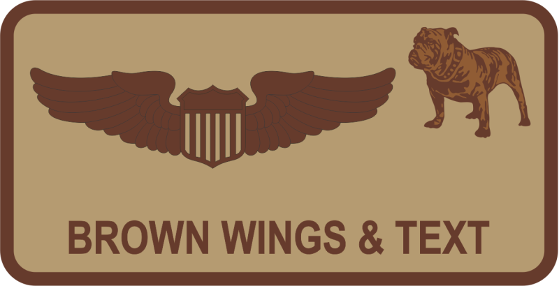 525 FS Desert Name Tag