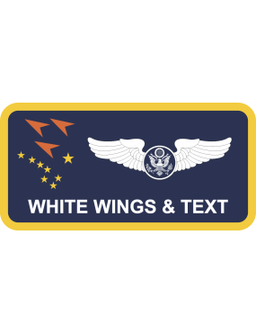 Image for 176 ADS Navy Blue Delta with Big Dipper Name Tag