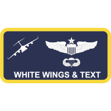 Image for Alaskan Command C-17 Aircraft Name Tag