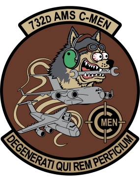 Image for 732 AMS C-M Degenerati Qui Rem Perficium Patch