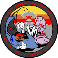 Image for 321 MS Nuclear Missile Combat Sticker