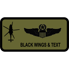 Image for 37 HS OD Green MH-139 Name Tag