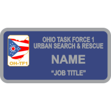 Image for Ohio Task Force 1 Ohio Flag Logo Name Tag