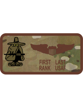 Image for 384 ARS OCP Spooky Name Tag