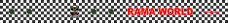 Image for 92 ARS Black & White Checkered Bag Tag, Fairchild AFB