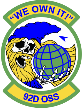 Image for 92 OSS Reaper Holding Globe Patch