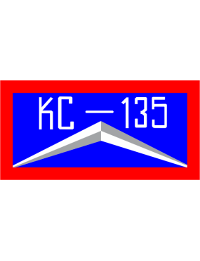 Image for 93 ARS KC-135 Blue B-G Red Border Pocket Tab
