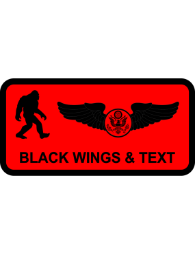 Image for 336 TRG Bigfoot Name Tag