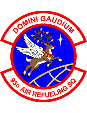 Image for 93 ARS Flying Reindeer Holiday Patch
