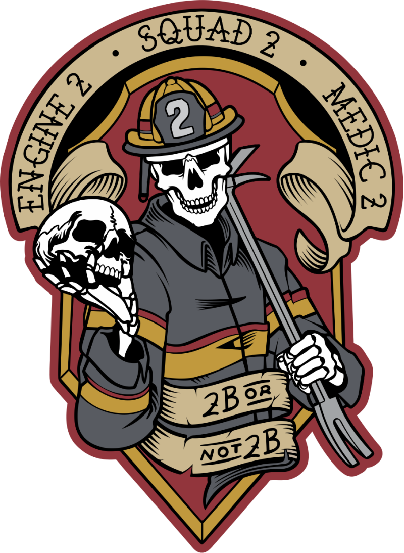 Hernando County Fire Rescue Squad 2 Patch