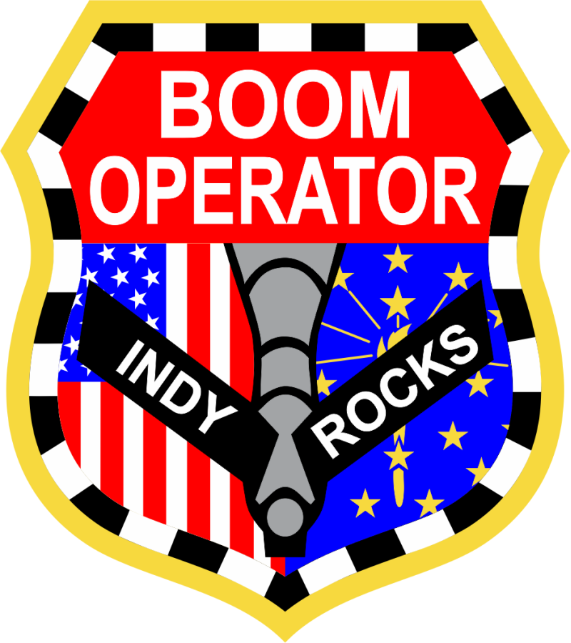 Boom Operator Indy Rocks Sticker